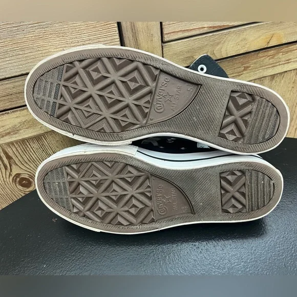 Converse CTAS Lift Black Platform High-Top Sneakers Women’s Size 7.5 - Picture 10 of 11